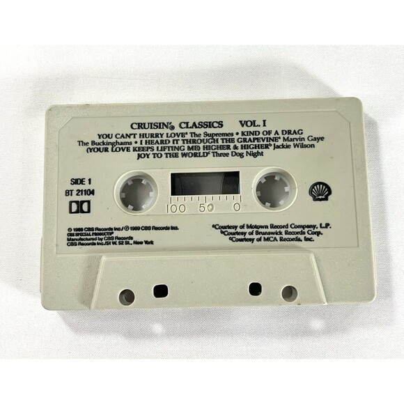 60's And 70's' Classics Volume 1 Cassette Tape Shell TESTED - Picture 7 of 9